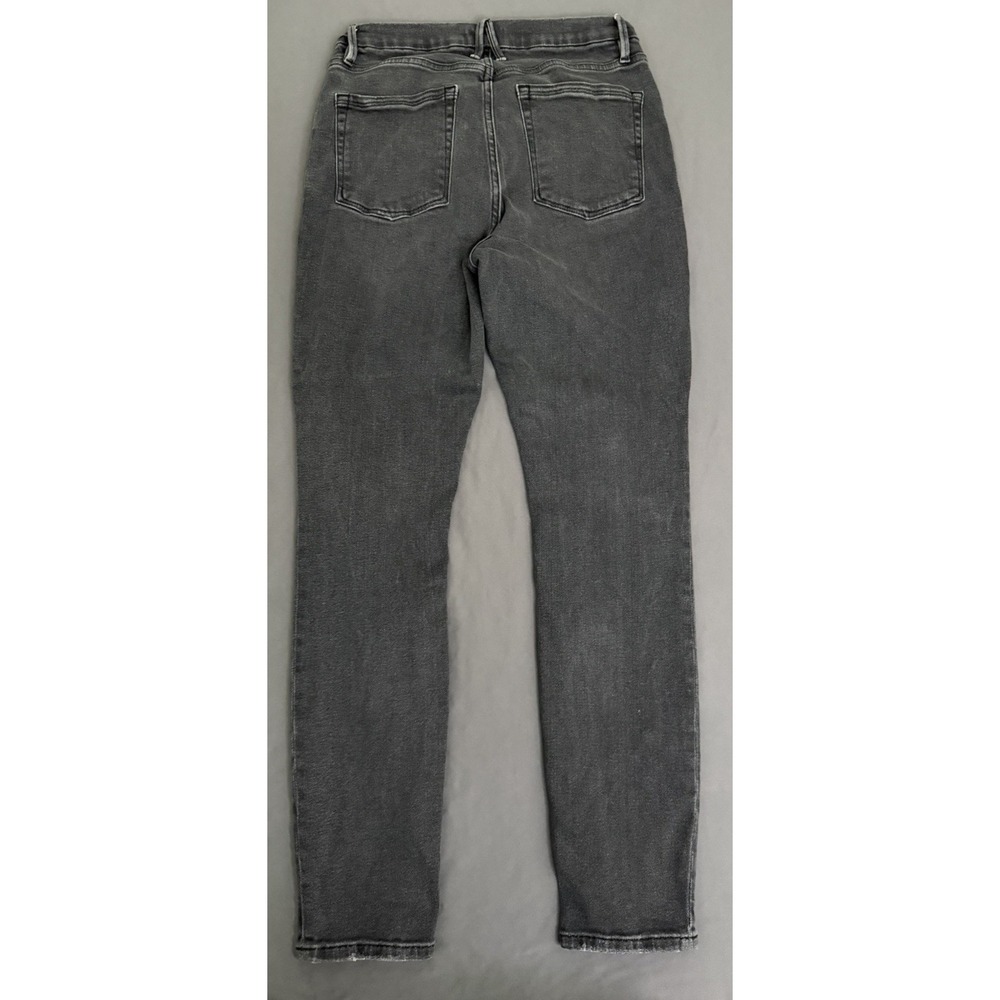 Good American Skinny Jeans Women's Size 8/29 Black‎ Denim Wash Mid Rise Stretch - Picture 8 of 10